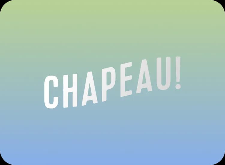chapeau