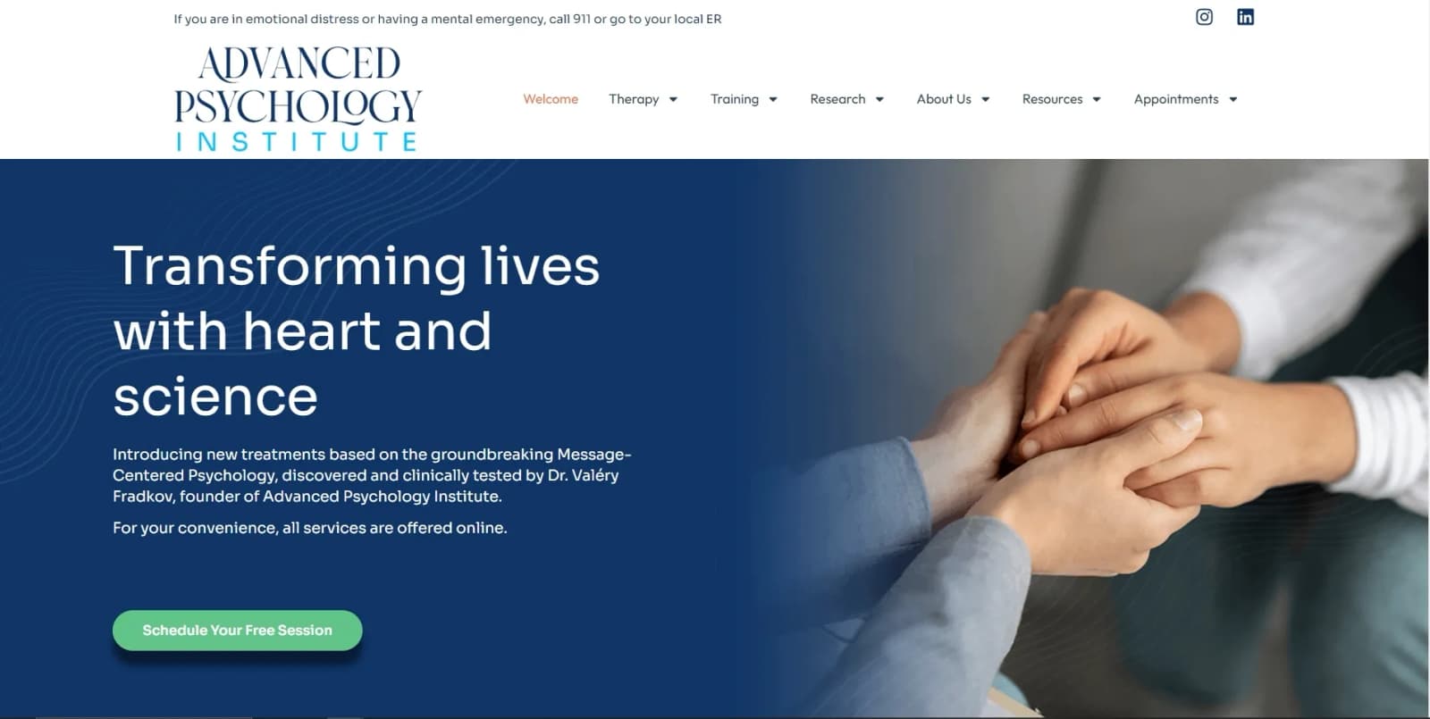 Advanced Psychology Institute (USA) case study