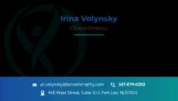 TEMA Therapy business card design 7