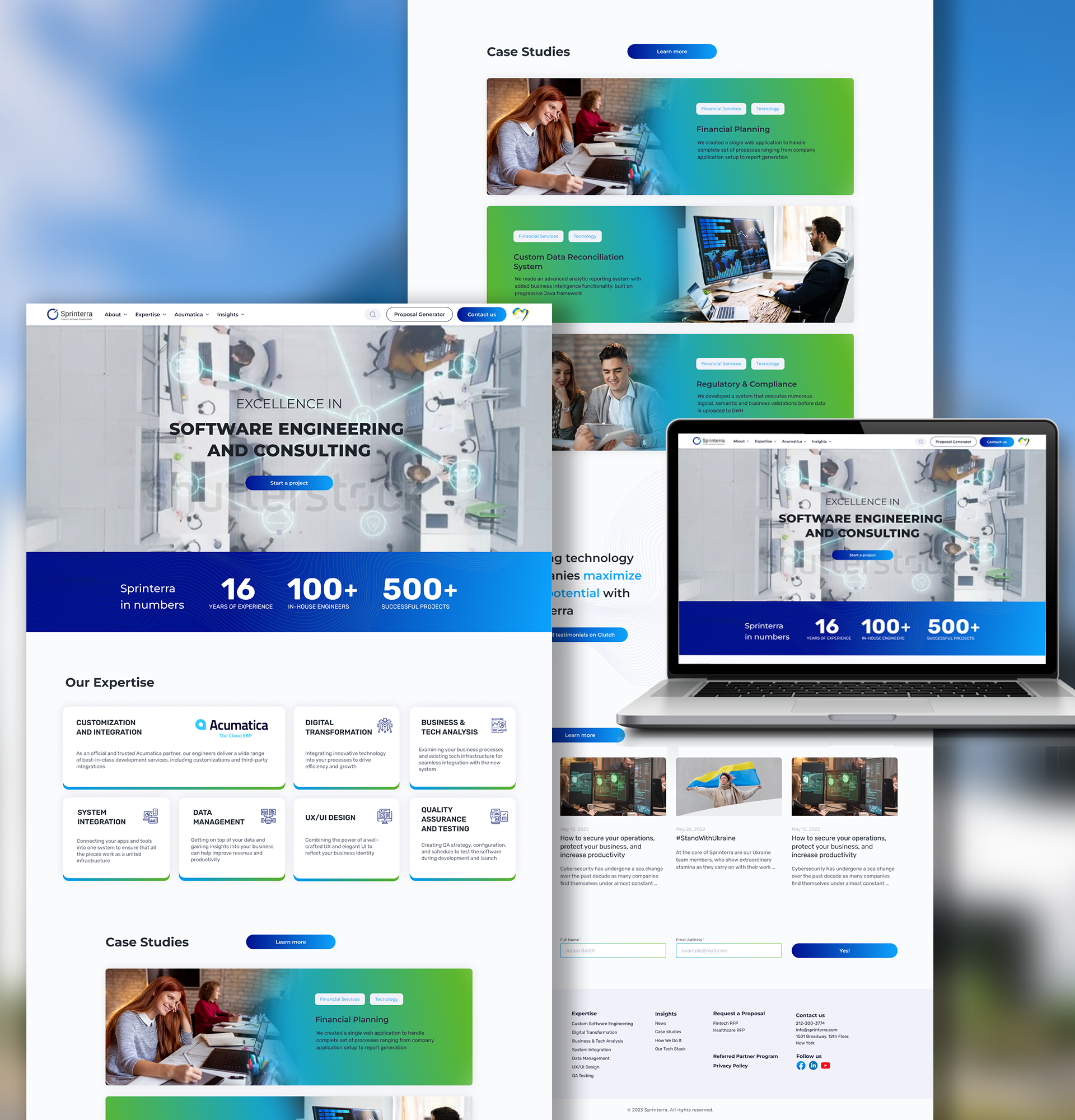 website development