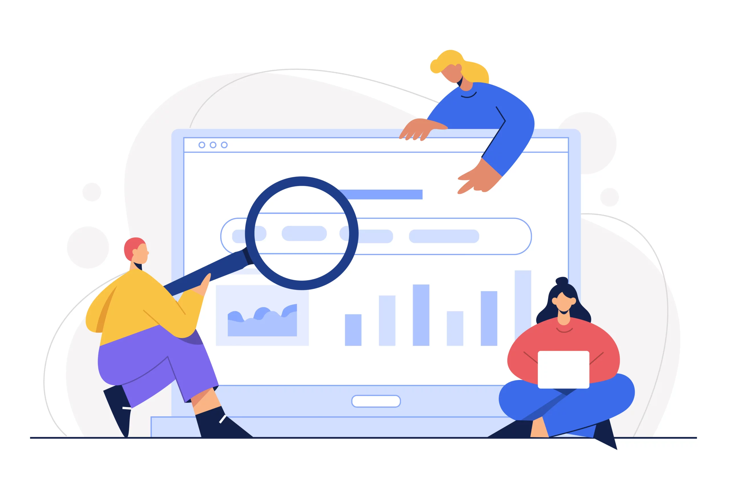 Search visibility scaled