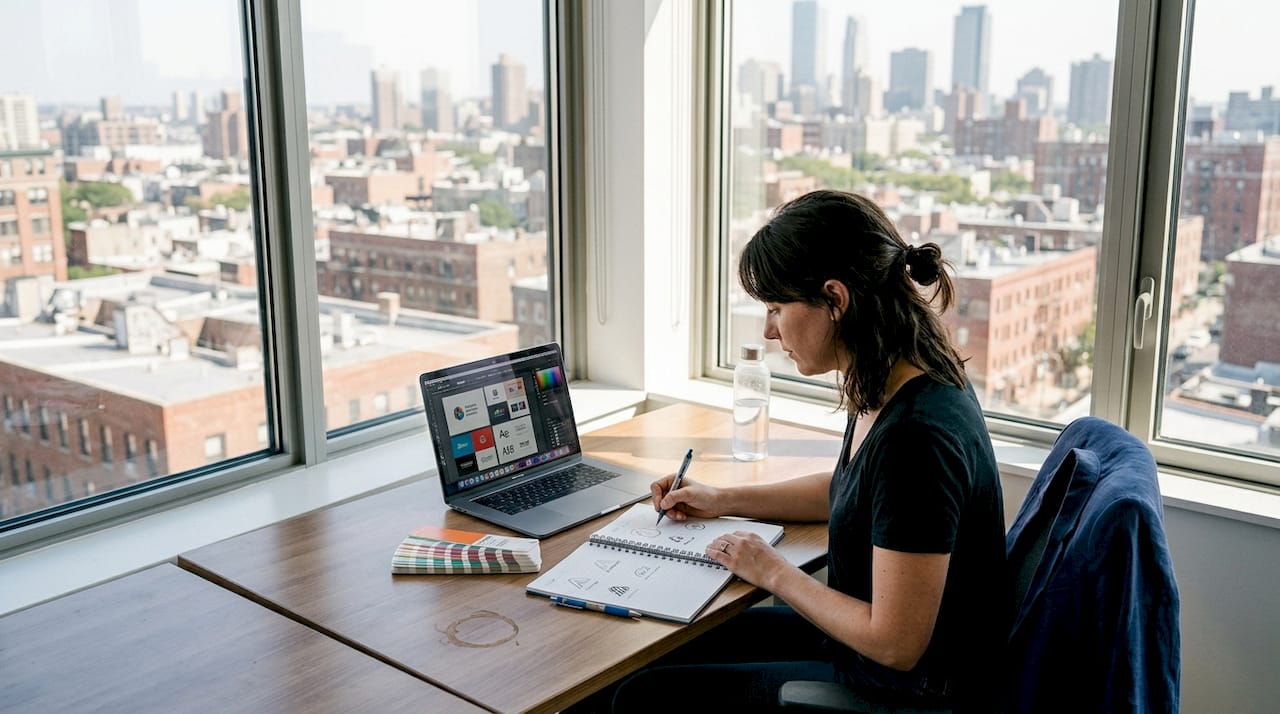 graphic design process