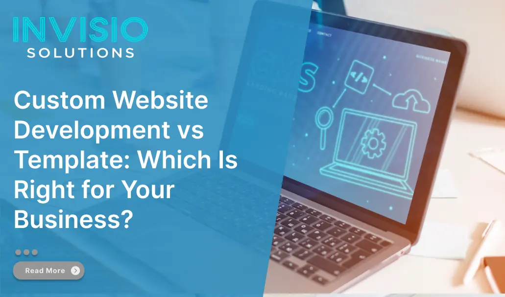 custom website development vs template